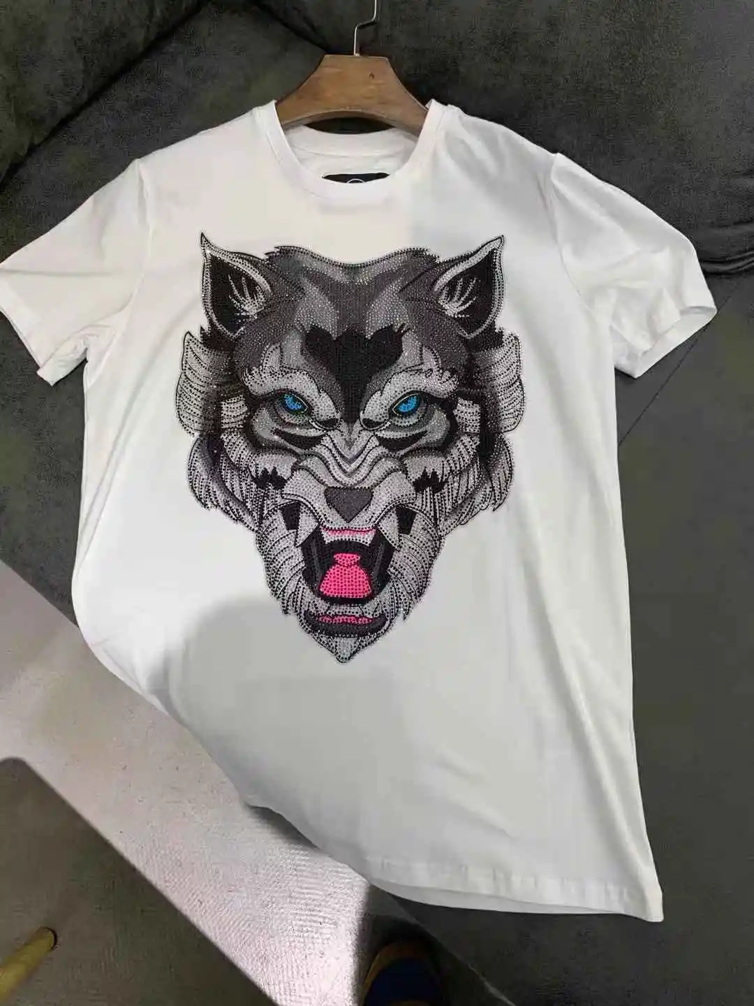 

И XK12896Fashion футболки 2021 взлетно-посадочной класса люкс от известного бренда, в европейском стиле с короткими рукавами и принтом в виде вечерн...