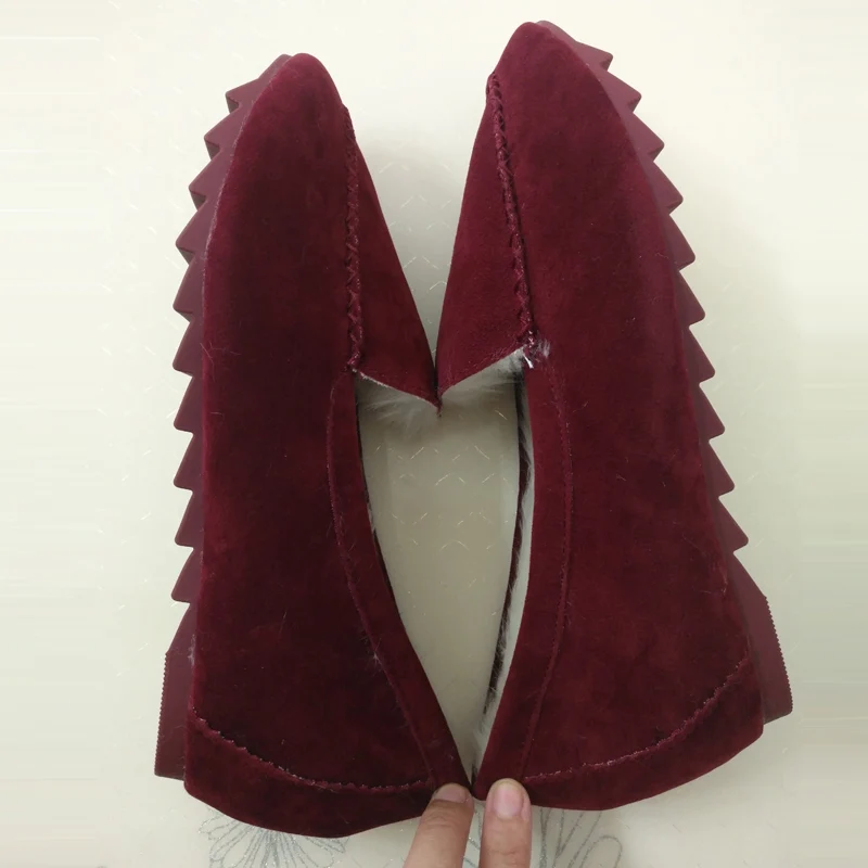 E TOY/женская зимняя теплая обувь на плоской подошве повседневные однотонные