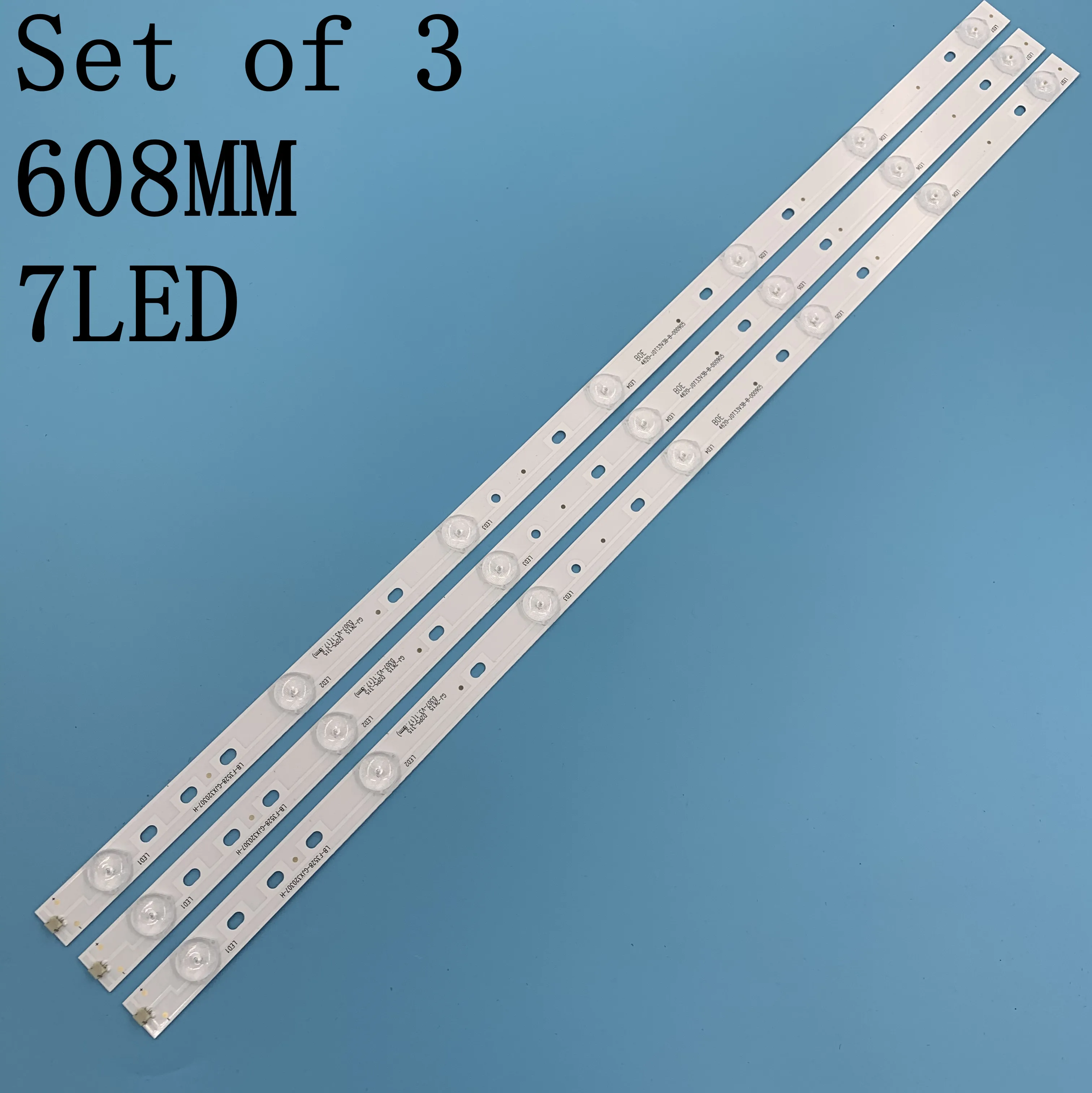 

1set=3pcs LBM320P0701-FC-2 LED backlight strips32PFK4309-TPV-TPT315B5 32PFK4309 32PHS5301 TPT315B5 LB-F3528-GJX320307-H 32E200E