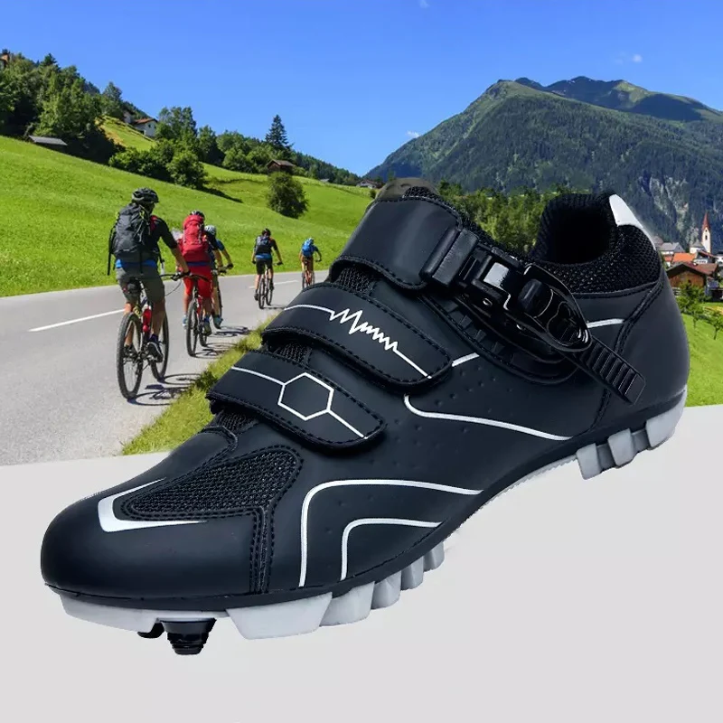 

Man Cycling Shoes Motorcycle Shoes Casual Outdoor Road Bike Bicycle Shoes Jogging Shoes Hiking Sneakers Winter