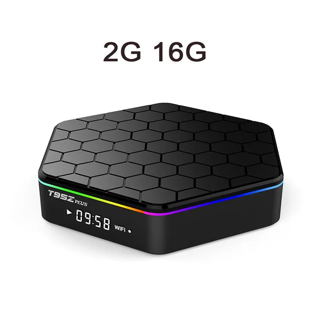 2GB 16GB T95Z плюс Android 7,1 ТВ приставка Amlogic S912 4K телеприставка OctaCore 2 ГБ/3 Гб 16 Гб/32 ГБ двойной WiFi T95Z Смарт медиаплеер - Цвет: 2GB 16GB