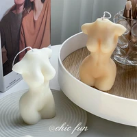 3d body candle mold silicone wax mould design art fragrance candle making soap chocolate cake decorating