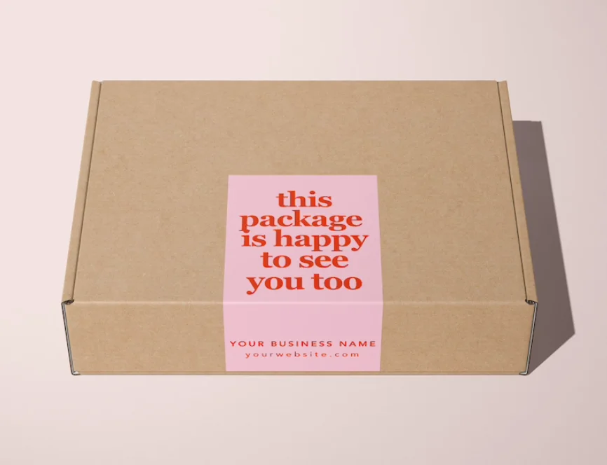 50 шт. прямоугольные наклейки для упаковки подарков | Дом и сад