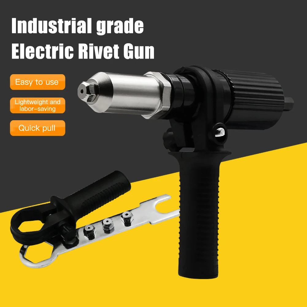 

4Pcs Electric Rivet Nut Gun Adaptor For Cordless Drill Electric Riveter Insert Tool Drill Adaptor Nut Tool Power Tool Accessorie