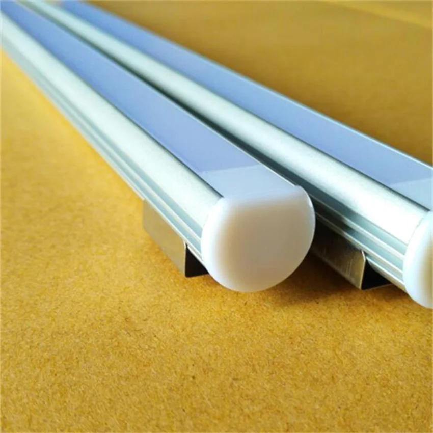 Free Shipping 2M/6.6.6ft U-Shape Aluminum Channel - Extrusion for flex/hard LED Strip Light w/Oyster White cover | Лампы и освещение