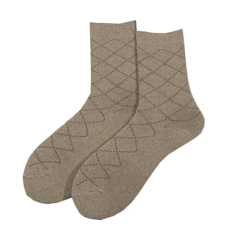 Мужские модельные деловые носки оригинальный дизайн геометрические узоры