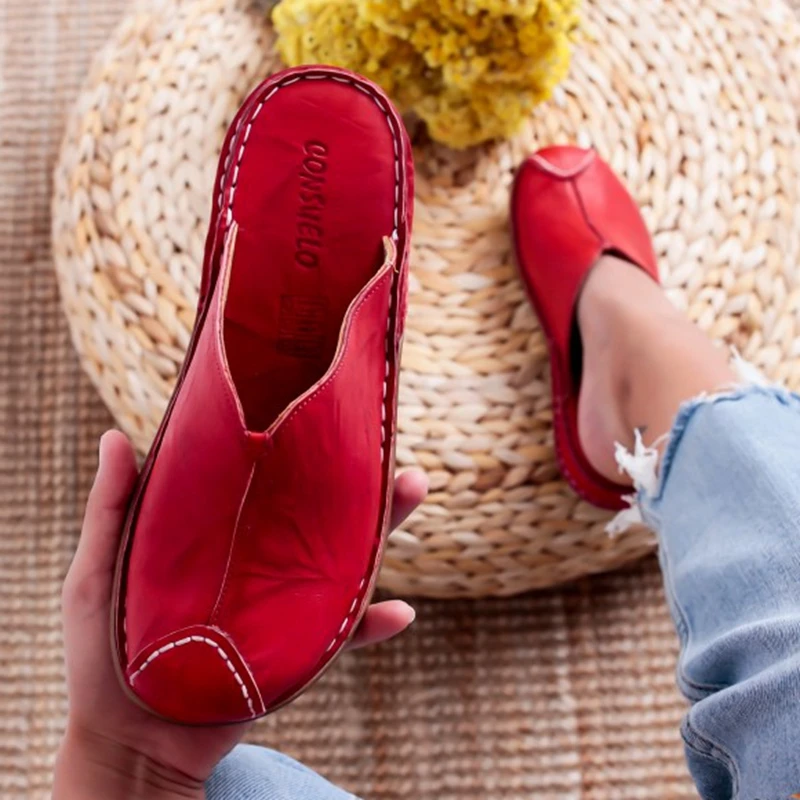 Женские босоножки на низком каблуке Adisputent летние шлепанцы пляжная обувь из ткани