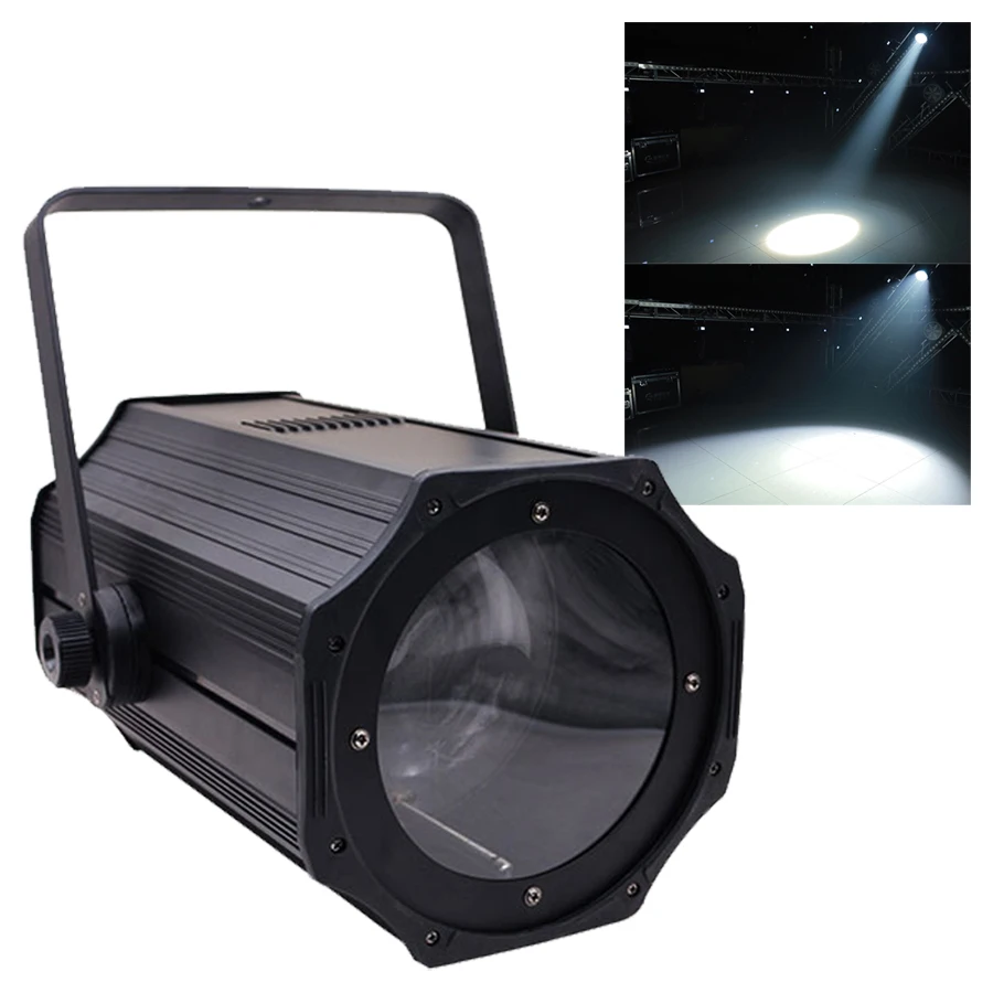 

200 Вт светодиодный монолитный блок светодиодов с электронным фокусом, прожектор теплого и холодного белого света со световым барьером DMX512, ...