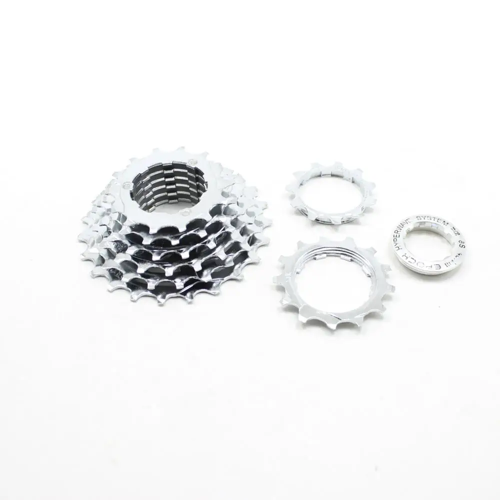 

8 Speed 11-23T DNP Bike Freewheel Steel Cassette Bicycle Flywheel Folding Bike Freewheel Cog Cassette Screw Thread Sprocket Part