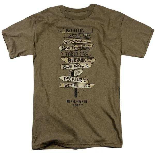 

Mash Signs Licensed Adult T-Shirt