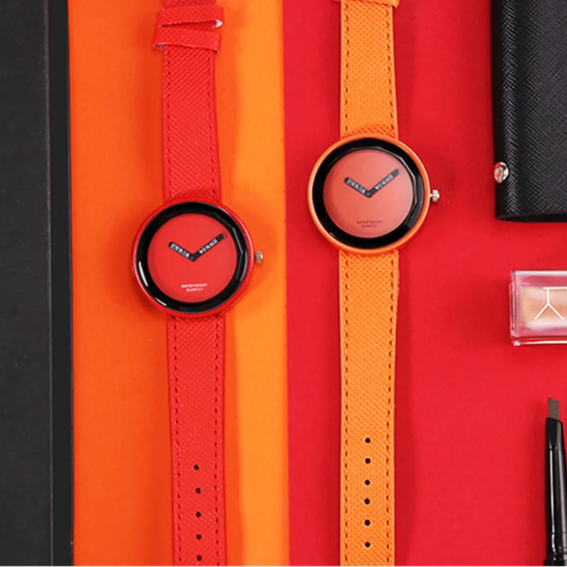 Лидер продаж модные женские часы кожаные для молодых девушек reloj mujer zegarek damski bayan