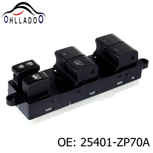 Переключатель Стеклоподъемника HLLADO 25401 ZP70A 25401ZP70A для 2005 2012 N issan Frontier Crew Cab