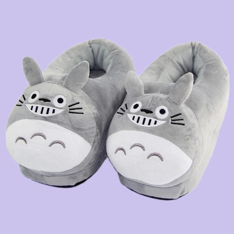 

Men Fur Slipper Cartoon Cat Slippers Lovers Warm Indoor Woman Slippers Plush Shoes Girl Home Pantufas House Furry Flip Flop Shoe