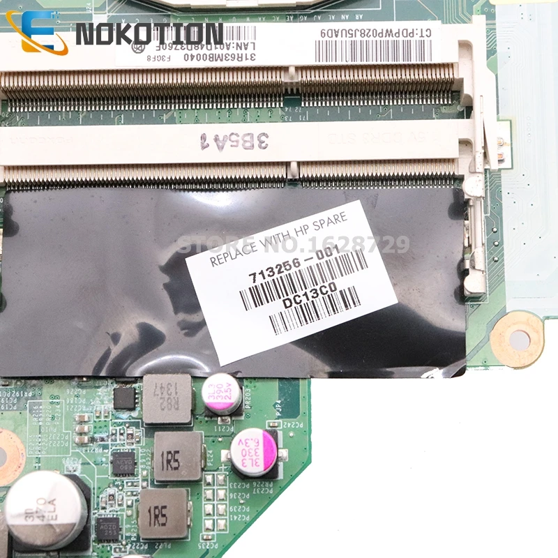 Материнская плата NOKOTION для ноутбука HP Pavilion 14 E 15 HD8670M GPU 713256 001 501 DA0R63MB6F1 материнская