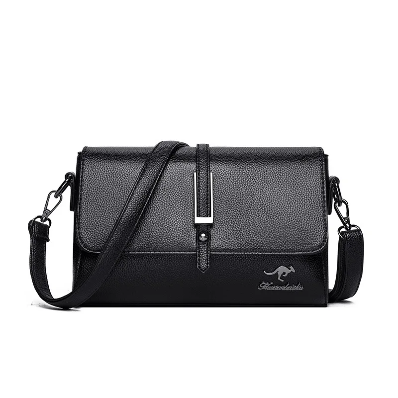 

Middle-life bag girl new soft leather large-capacity single-shoulder bag foreign gas hundred casual mother bag sloping small bag