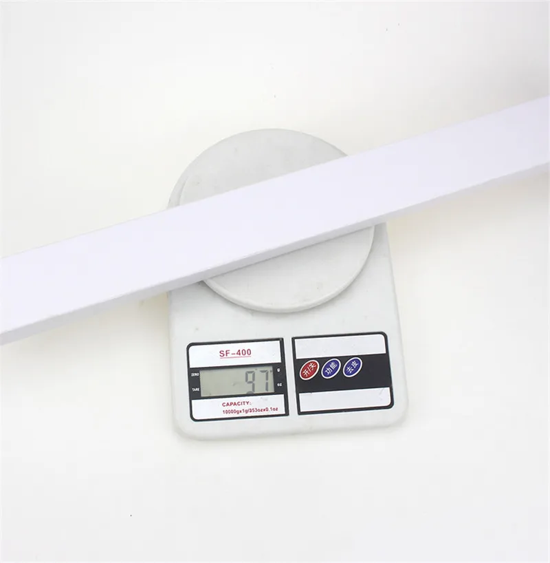 10PCS Car styling 43.5*3.5cm High Quality ABS Plastic Emblem Car front grills Badge For A3 A4 A6 A7 Q3 Q5 Logos Sticker