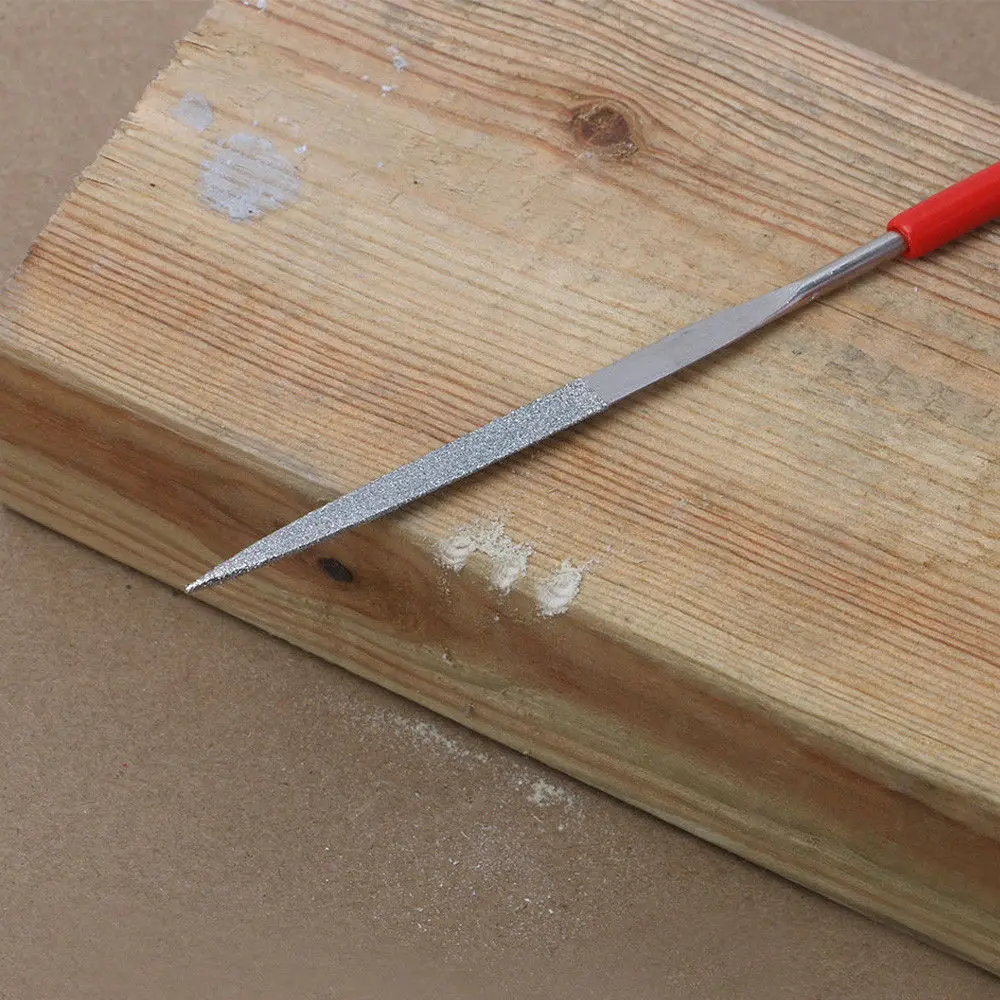 10X маленькая Гальваническая Алмазная пилка Rasp игла металлическая резьба ручной