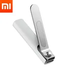 Машинка для стрижки ногтей Xiaomi Mijia, профессиональные кусачки для ногтей из нержавеющей стали, триммер с защитой от брызг, для педикюра