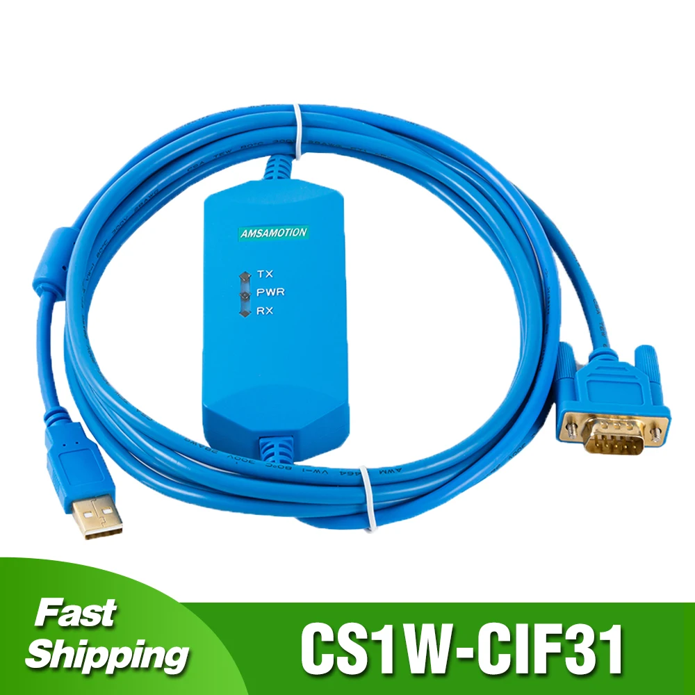 CS1W-CIF31 USB-CIF31 Omron USB Switch Serial to R232 Programming Cable USB-RS232 Optical Isolation Adapter Converter Line | Электроника