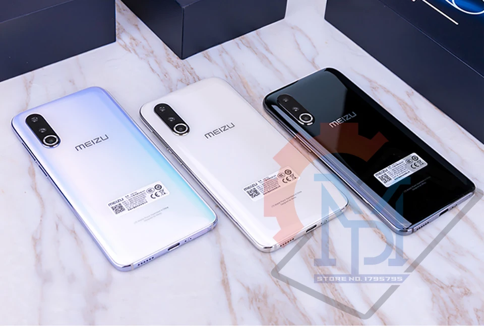 Meizu 16S Pro мобильный телефон 6,2 дюймов FHD+ 6G/8G+ 128G/256G Snapdragon 855 Plus Восьмиядерный Android 9,0 NFC Смартфон