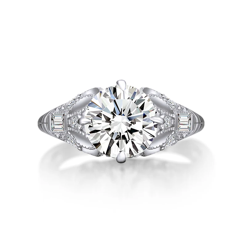 Женское Обручальное Кольцо LESF обручальное кольцо из стерлингового серебра с