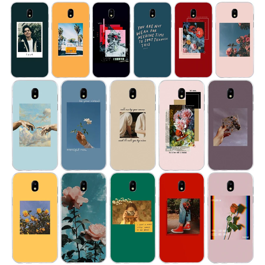 335FG Эстетическая защита экрана Мягкий Силиконовый ТПУ чехол для телефона Samsung j3 j5