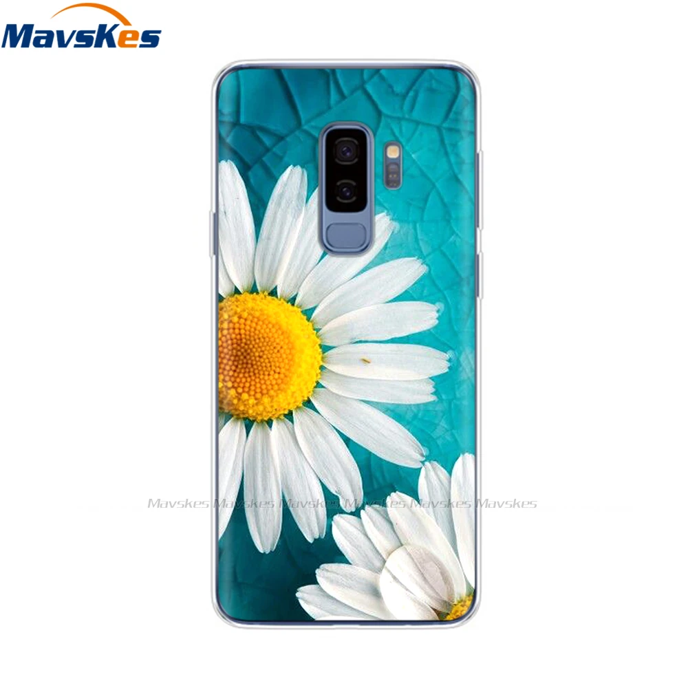 Silicone Phone Case for Samsung Galaxy S9 Case Back Cover for Samsung S9 Plus Cover Cases TPU Full 360 Protective Shell Bumper