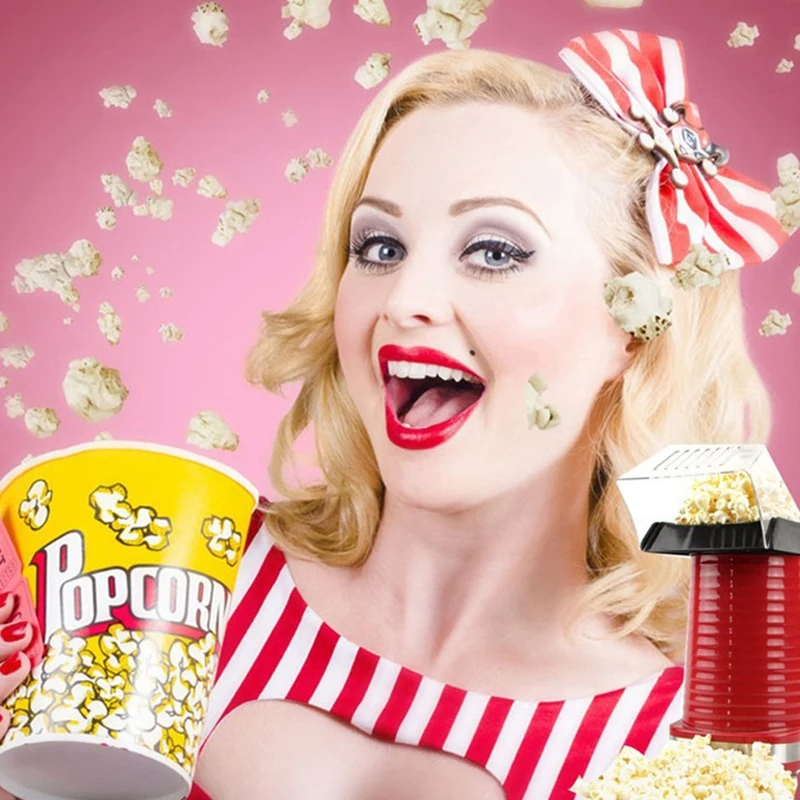 Машина для производства кукурузного попкорна бытовая автоматическая мини