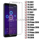 Закаленное стекло HD для Huawei Y5 Y3 Y6 Pro Y7 2017 Prime 2018 Y9 2019 Y7Prime Y5Prime, защитная пленка для экрана