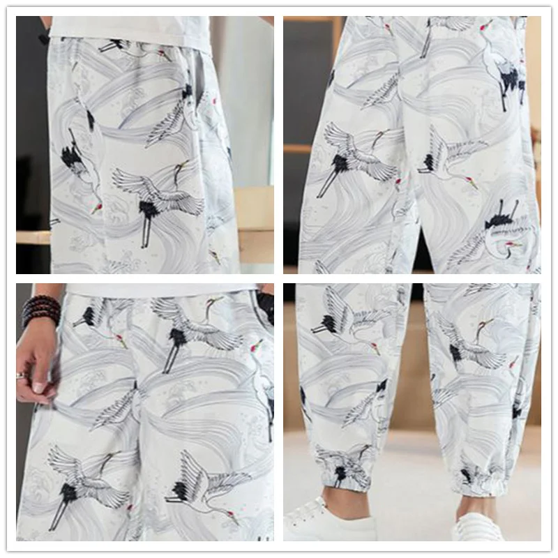 Мужские свободные спортивные штаны JDDTON в японском стиле Харадзюку с