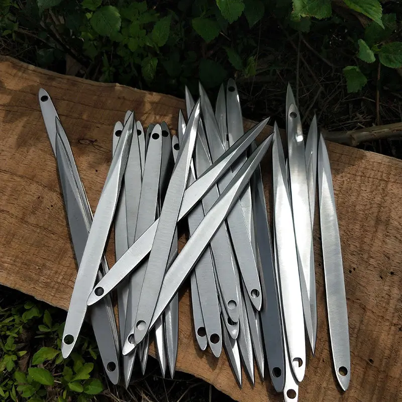 Искусственный прямой вращающийся охотничий нож с листьями ивы уличный скрытый