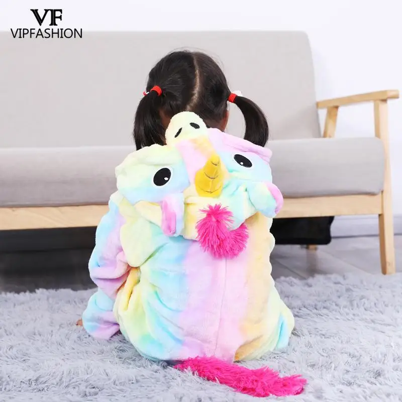 VIP Мода Лидер продаж костюм для маленьких мальчиков и девочек пижамы кигуруми в