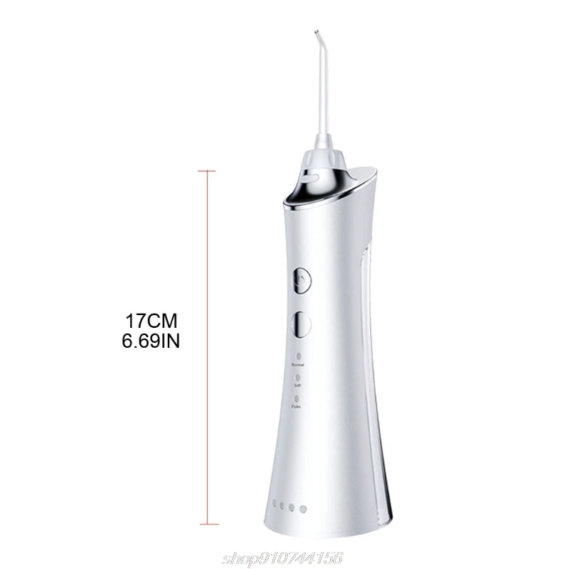 

Cordless Water Flosser Teeth Cleaner Dental Oral Irrigator with 5 Jet Tips 3 Adjustable Modes D17 20 Dropshipping