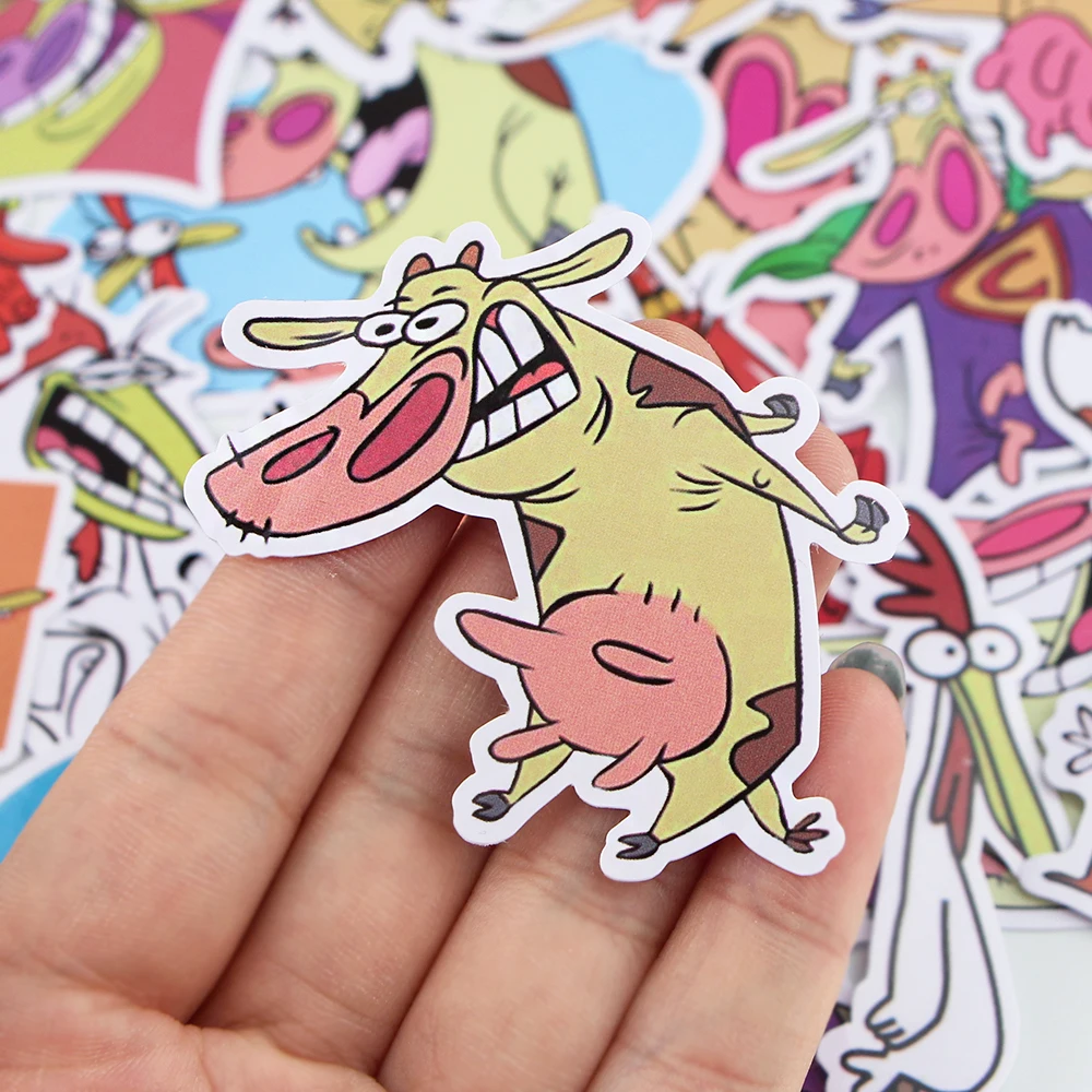 R868 Ransitute 20 шт./компл. креативные значки наклейки для курицы коровы декоративные