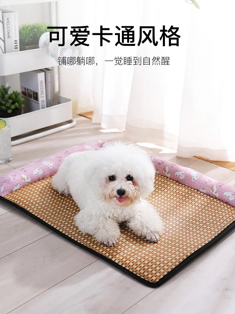 

Летнее гнездо для собак, всесезонный Универсальный Коврик для домашних животных, летний коврик для сна для кошек и собак