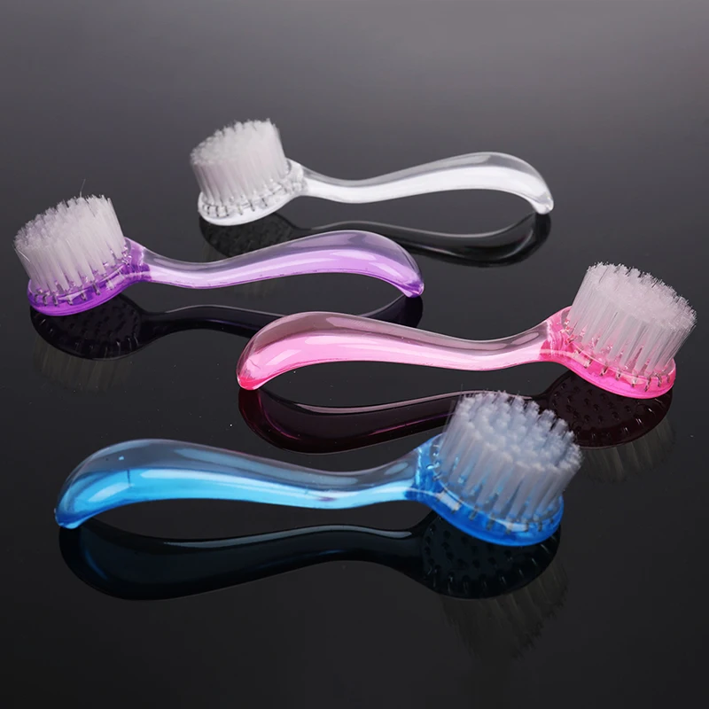 

Профессиональные маникюрные инструменты, пластиковая ручка, кисти для ногтей, чистящая пыль, аксессуары для дизайна ногтей, Наборы инструм...