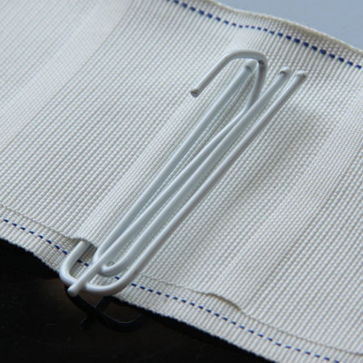 100% Совершенно новые и высококачественные крючки для штор белые прочные четыре