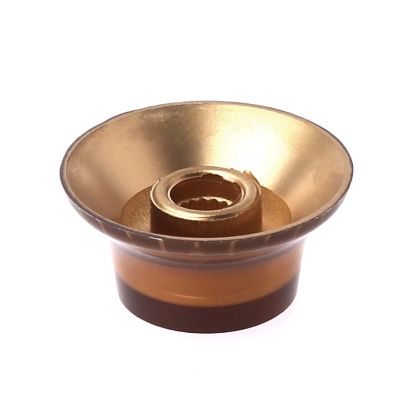 

Tone Volume Control 1pc Knob Button Bell Shape Guitar For LP Guitar Parts Coffee Golden Guitar Accessories
