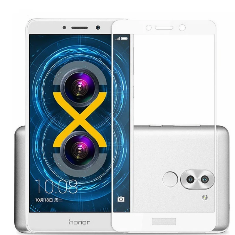 Закаленное стекло JGKK для Huawei Honor 8 Lite 7X 7C Pro 6X 6A защитная пленка 2.5D с полным