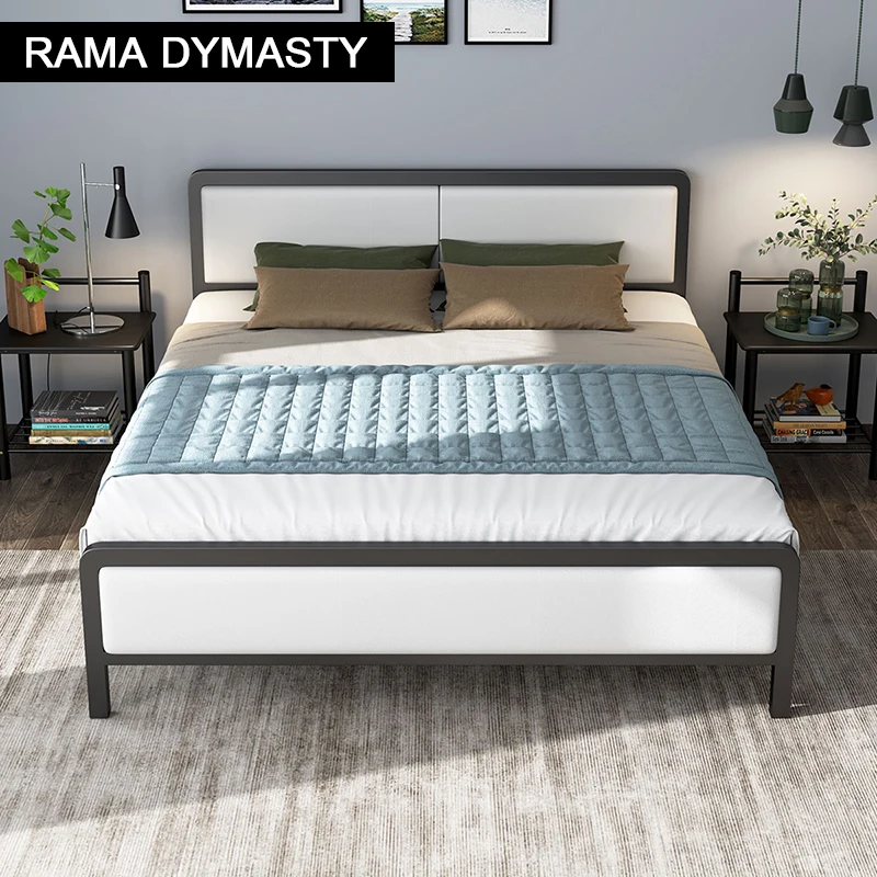 Металлическая кровать RAMA DYMASTY железная с современным дизайном модная king/queen size