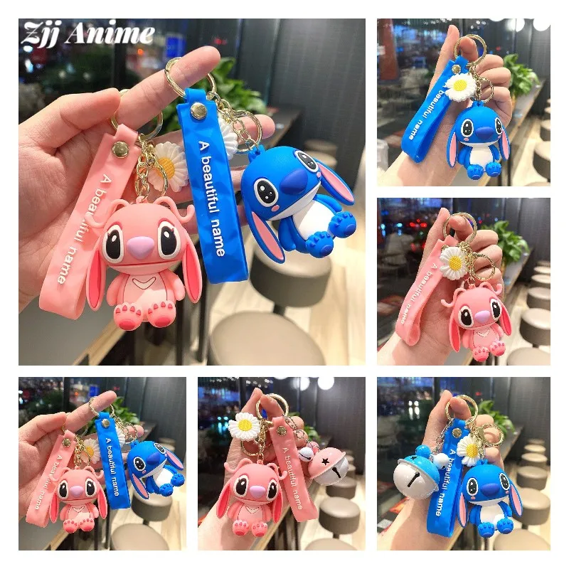 

Cartoon Ear Creative Keychain Cute Pendant Small Gift Bag Hanging Silicone Gift Doll Key Chain Boy Girl Kids Gift