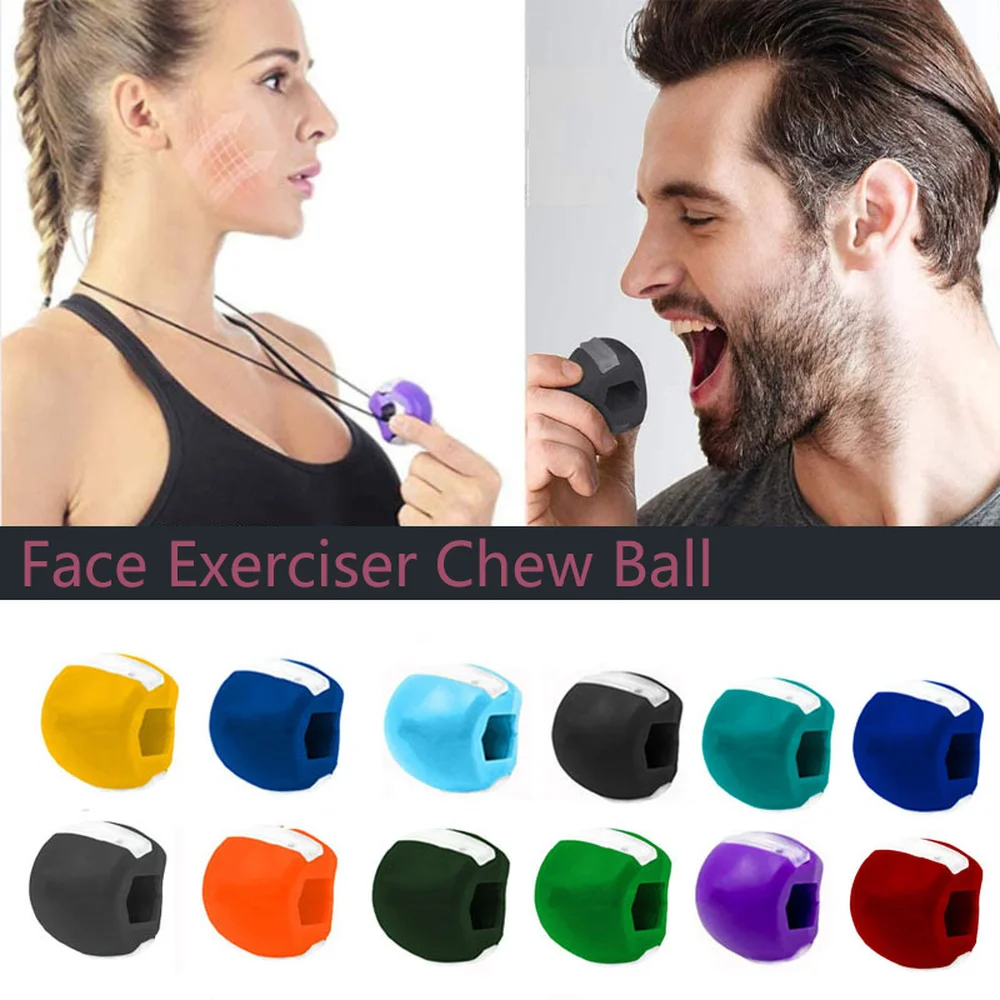 Массажер для лица мужчин тренажер челюсти и мышц | Красота здоровье