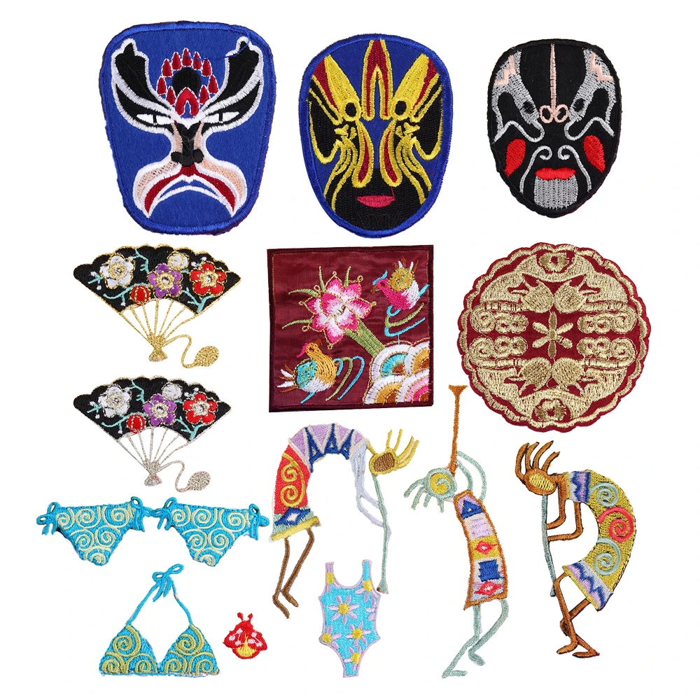 Китайская Пекинская опера в национальном стиле макияж для лица Древние