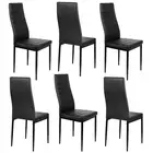 Стул обеденный, 6 шт.компл., с горизонтальной линией