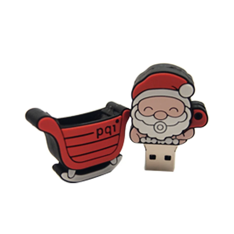 Рождественские подарки usb flash 2 0 Флешка флешка 64 Гб высокоскоростная 128 МБ 32 карта