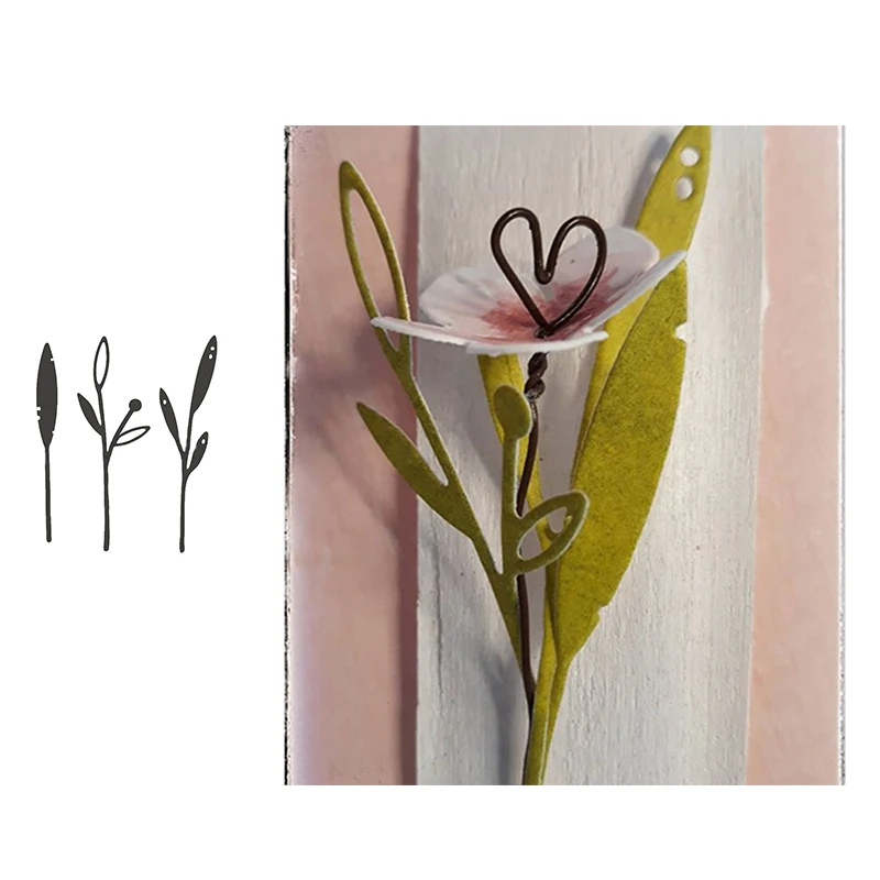 Набор штампов для резки металла пресс форма листьев новинка 2019 бумага