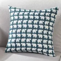 Наволочка для подушки 45*45 см текстильная наволочка плюшевая подушка чехол дивана