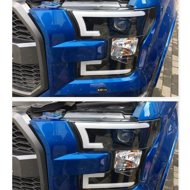 VLAND Factory подходит для F150 RAPTOR головной светильник в сборе светодиодный головной светильник/передняя лампа с последовательным индикатором
