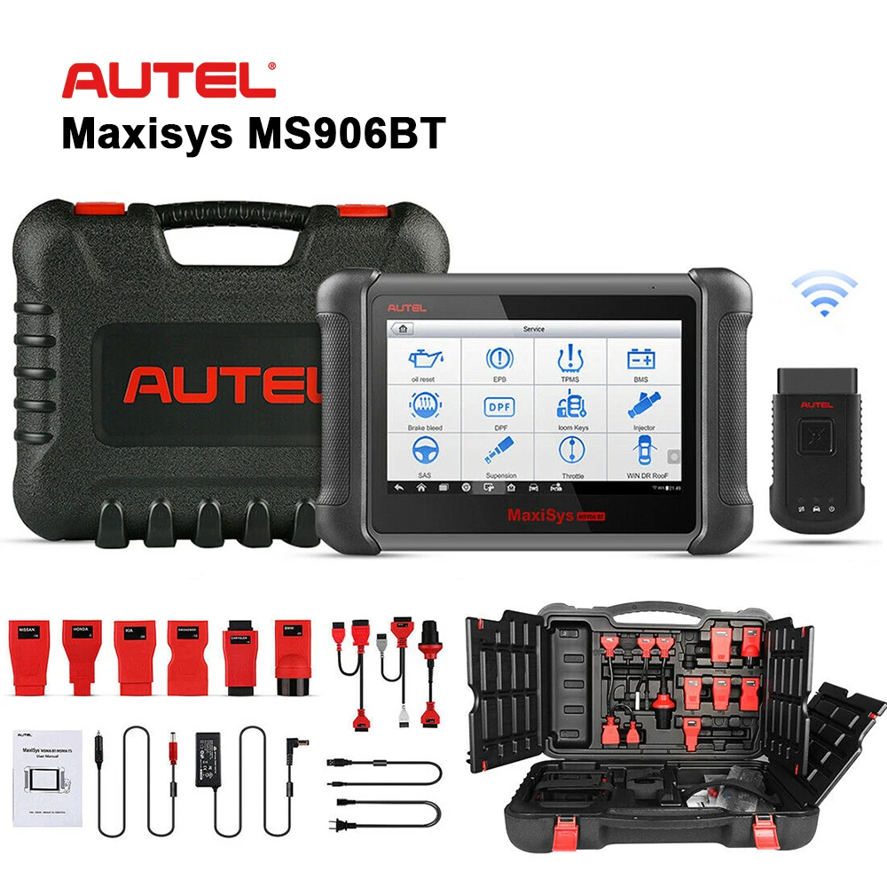 Автомобильный диагностический сканер Autel Maxisys MS906BT инструмент для автомобиля