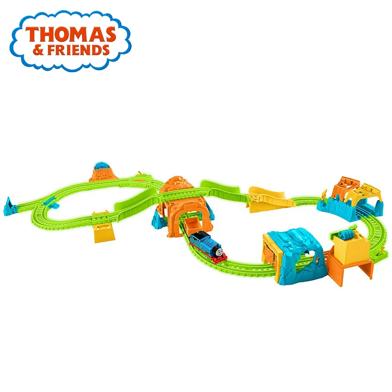 Паровозик Thomas & Friends Track Master новинка 2019 игрушечный поезд светящийся шахтный набор